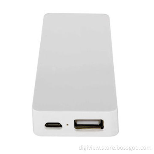 High quality ultra thin and new style mobile portable power bank 3,000mAh, easy to carry and use